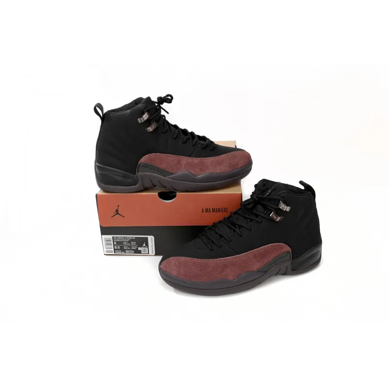 Air Jordan 12 Retro SP A Ma Maniére Black (Women's) DV6989-001