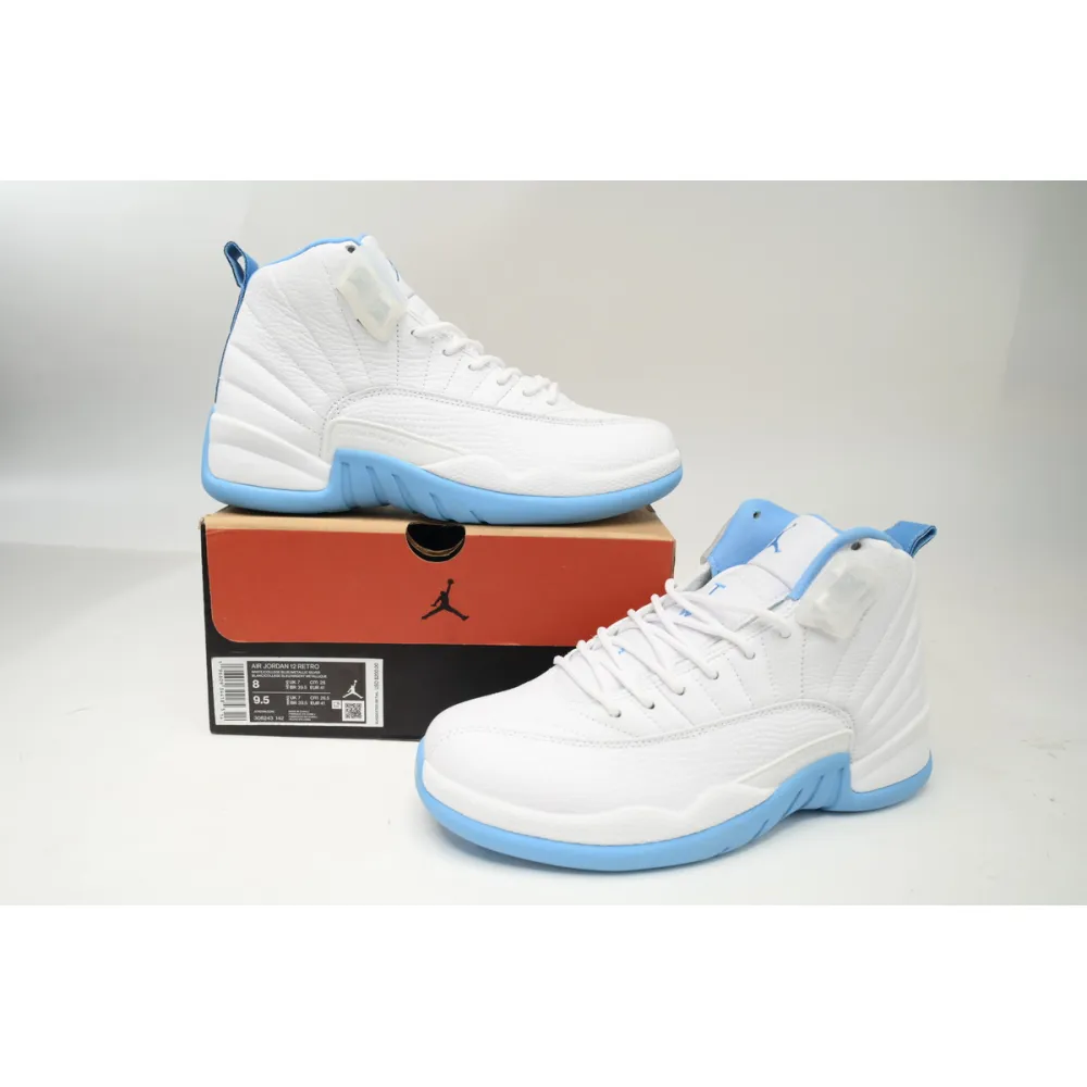 Air Jordan 12 Retro White University Blue (2004) (Women's) 308243-142