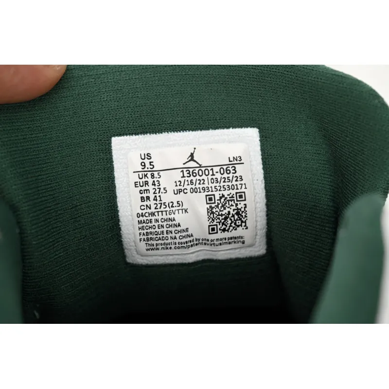 Air Jordan 12 White Green 136001-063 