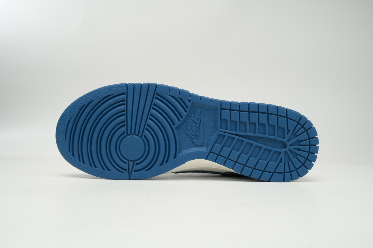 Nike Dunk Low Industrial Blue Sashiko D70834-101