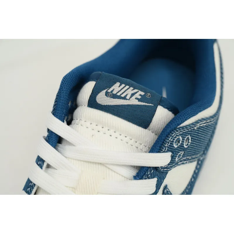 Nike Dunk Low Industrial Blue Sashiko D70834-101 
