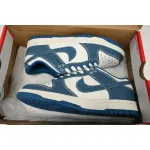 Nike Dunk Low Industrial Blue Sashiko D70834-101 