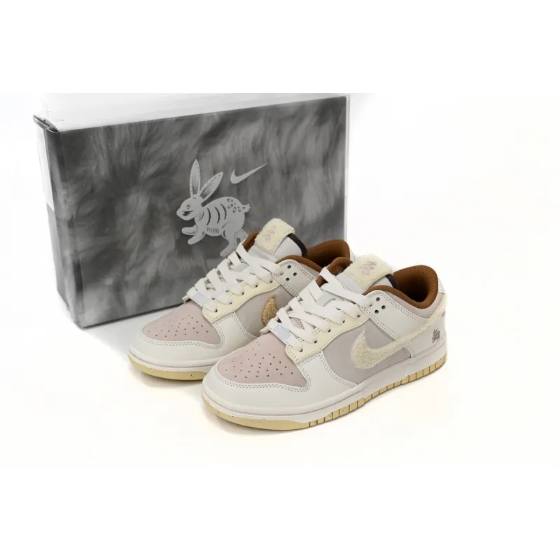 Nike Dunk Low Retro PRM Year of the Rabbit Fossil Stone (2023)  FD4203-211