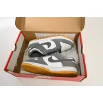 Nike Dunk Low Smoke Grey Gum 3M Swoosh FV0389-100