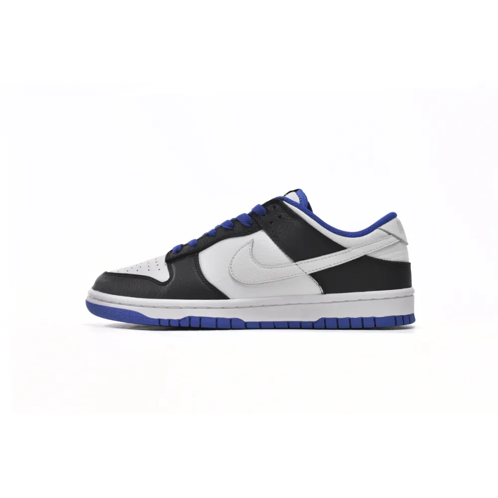 Nike Dunk Low White Black Royal  FD9064-110 