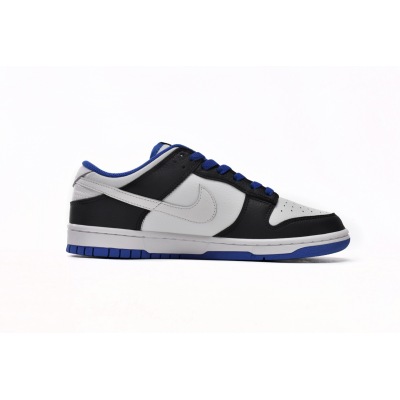 Nike Dunk Low White Black Royal  FD9064-110  02