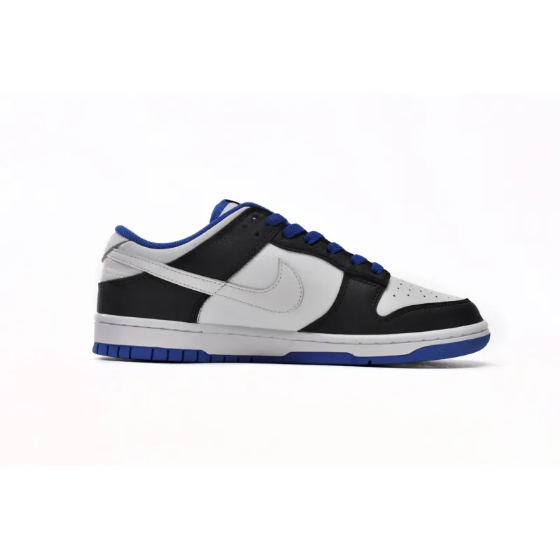 Nike Dunk Low White Black Royal  FD9064-110 