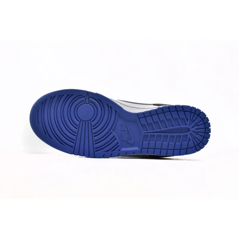 Nike Dunk Low White Black Royal  FD9064-110 