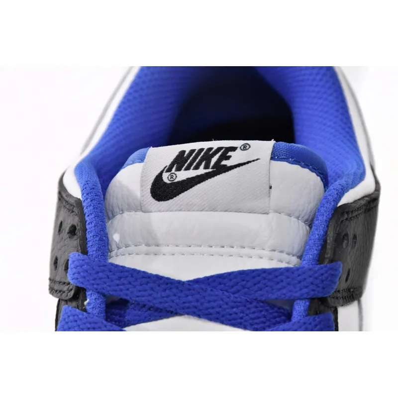 Nike Dunk Low White Black Royal  FD9064-110 