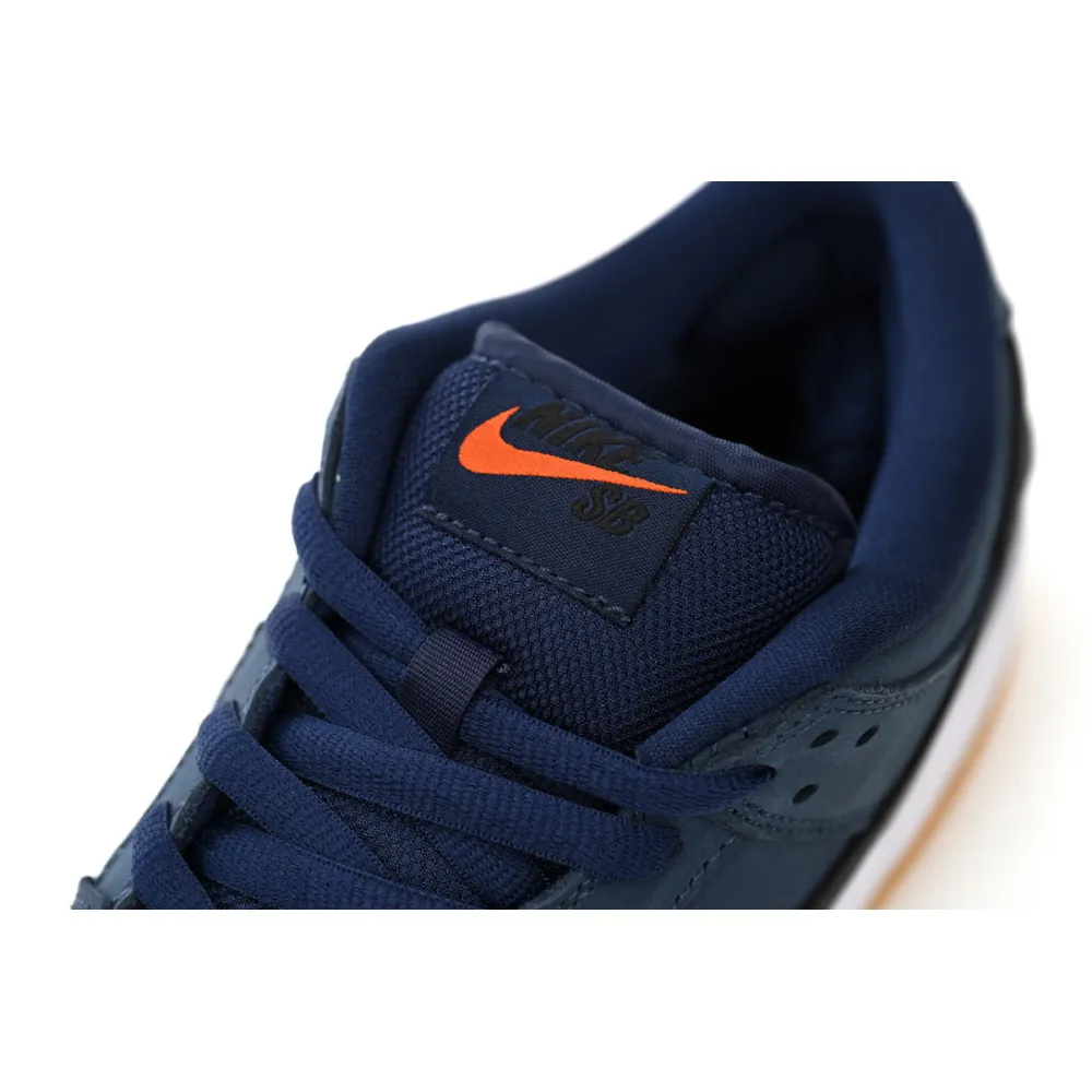 Nike SB Dunk Low Navy Black Gum  CW7463-401