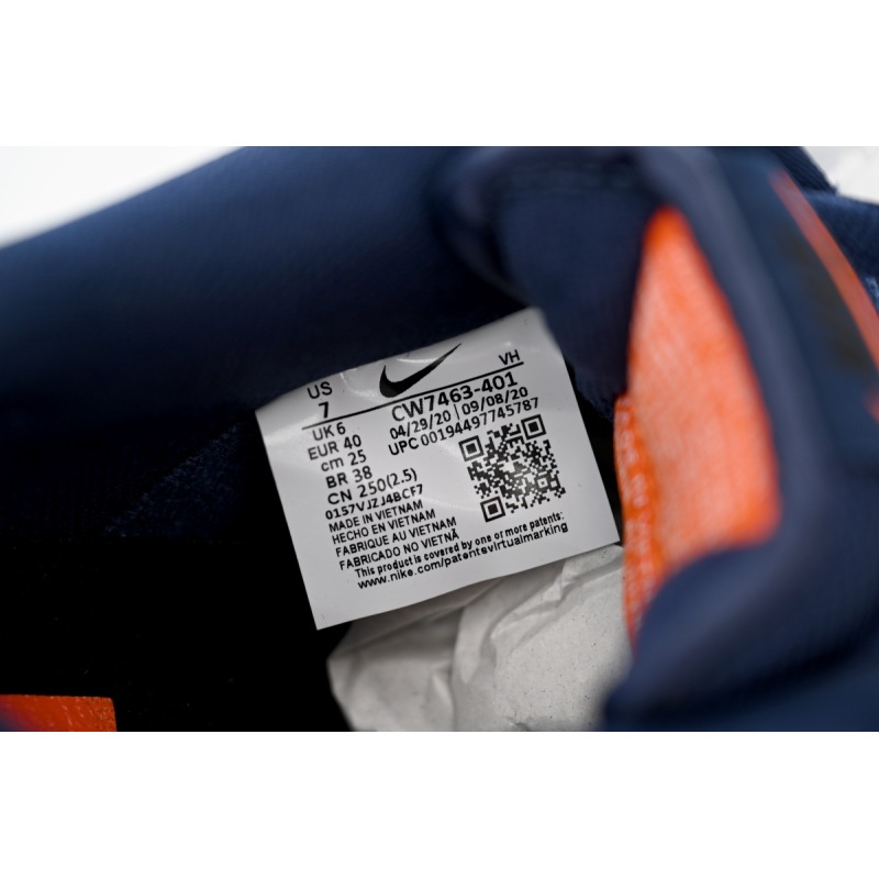 Nike SB Dunk Low Navy Black Gum  CW7463-401