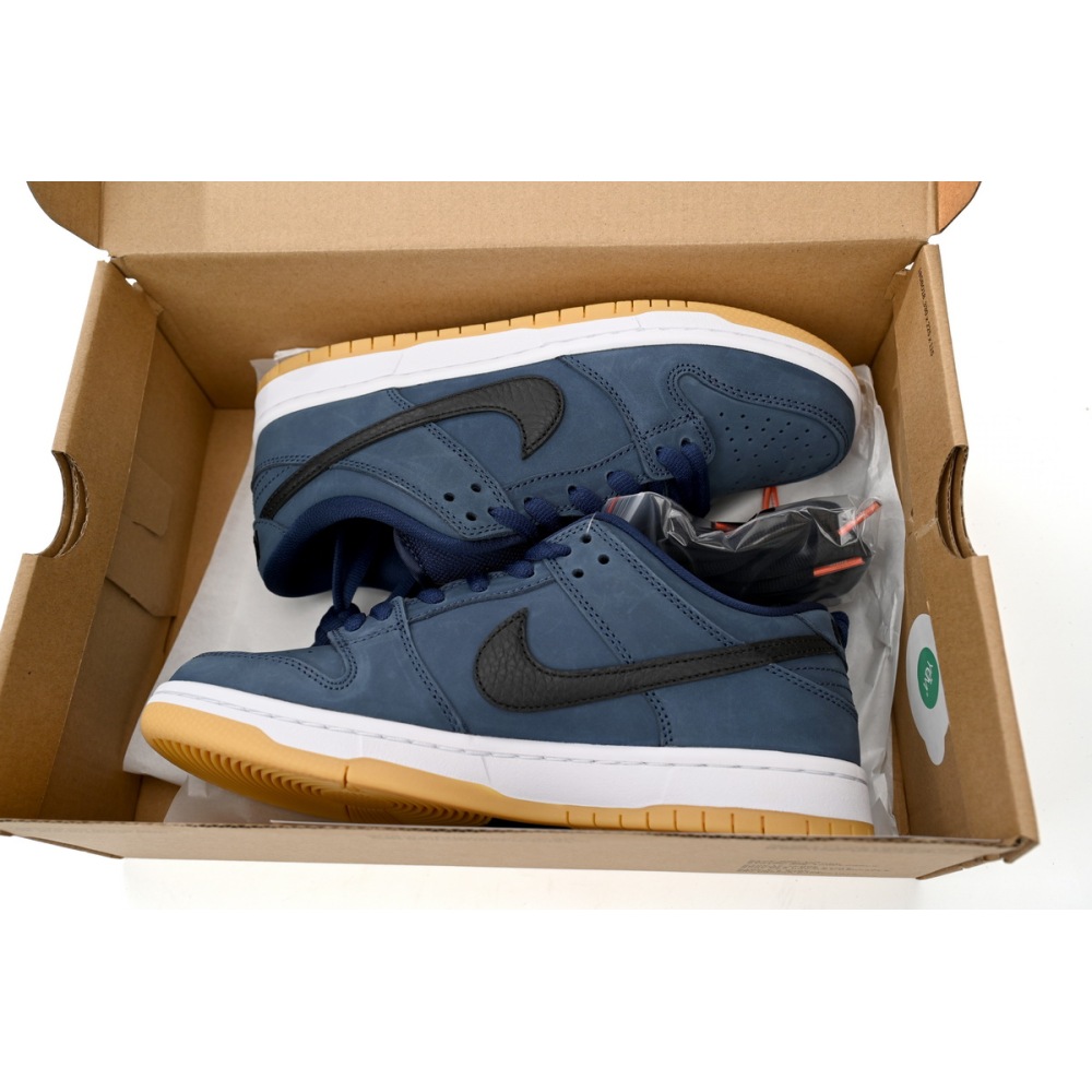 Nike SB Dunk Low Navy Black Gum  CW7463-401
