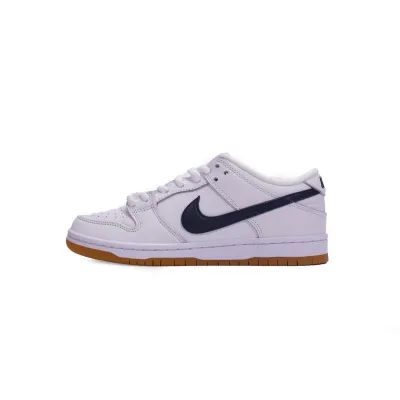 Nike SB Dunk Low Orange Label White Navy  CZ2249-100  01