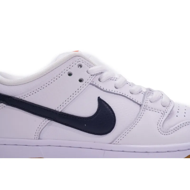 Nike SB Dunk Low Orange Label White Navy  CZ2249-100 