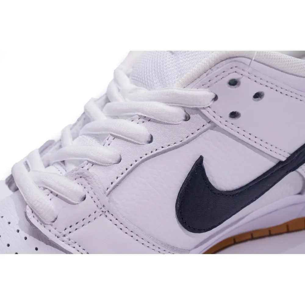 Nike SB Dunk Low Orange Label White Navy  CZ2249-100 