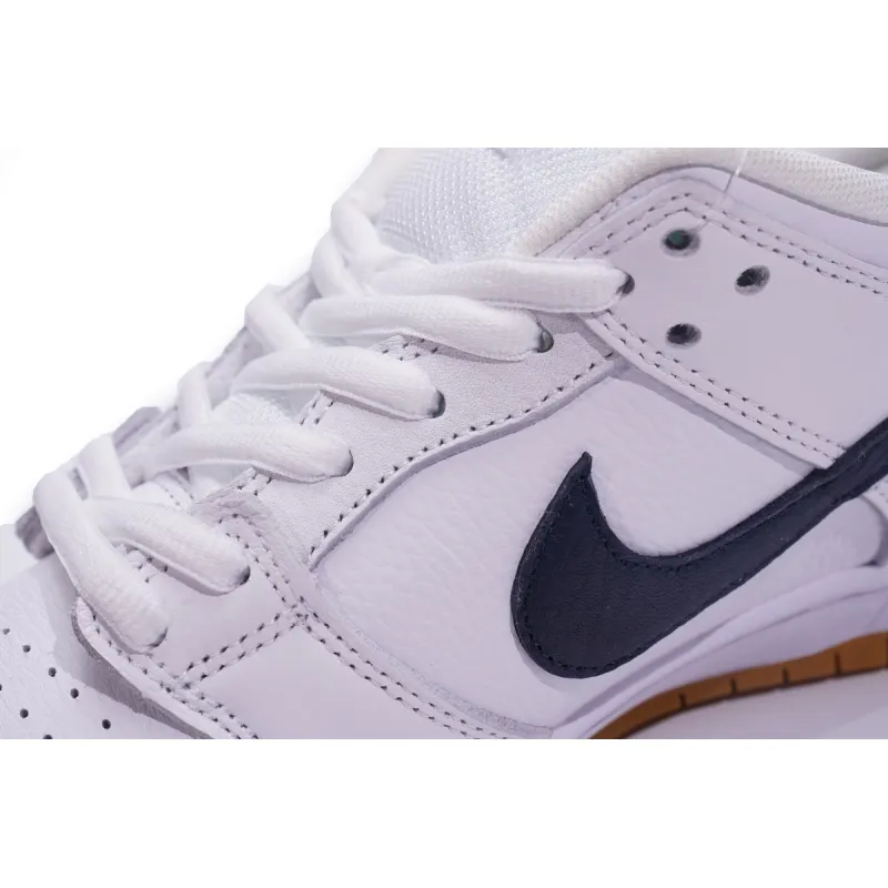 Nike SB Dunk Low Orange Label White Navy  CZ2249-100 