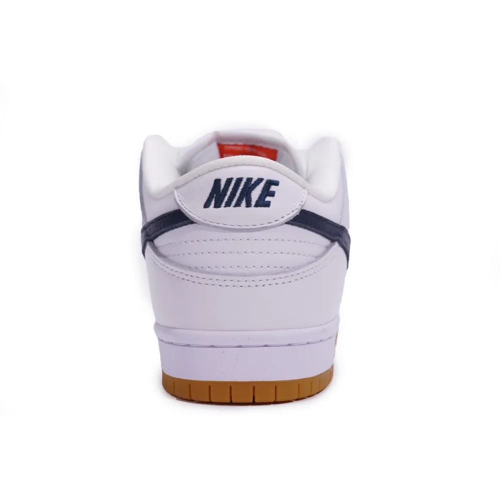Nike SB Dunk Low Orange Label White Navy  CZ2249-100 
