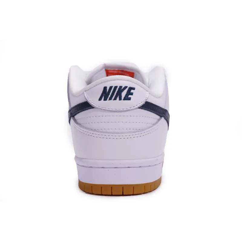 Nike SB Dunk Low Orange Label White Navy  CZ2249-100 