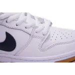 Nike SB Dunk Low Orange Label White Navy  CZ2249-100 