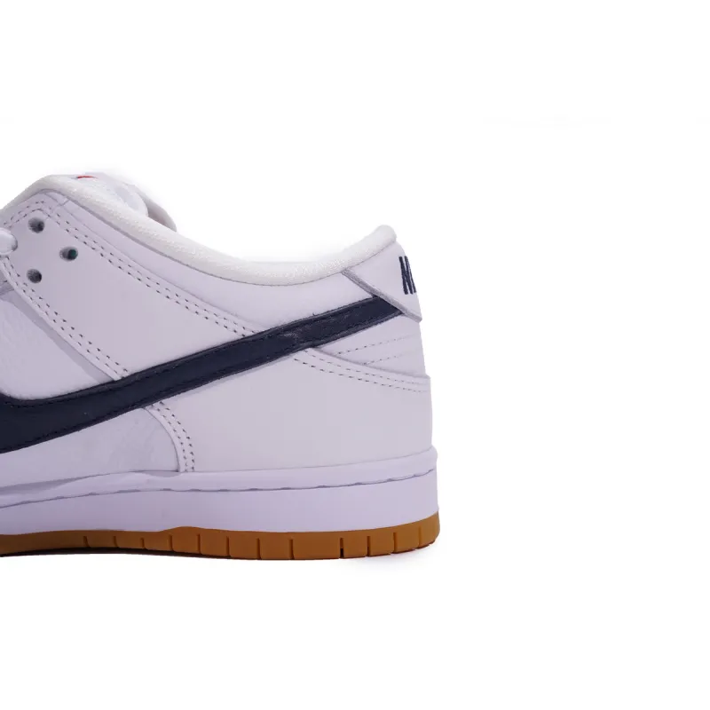 Nike SB Dunk Low Orange Label White Navy  CZ2249-100 