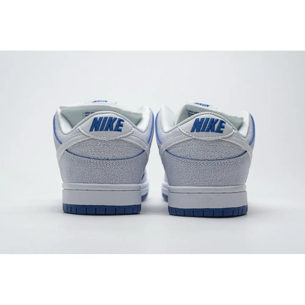 Nike SB Dunk Low Premium White Game Royal CJ6884-100