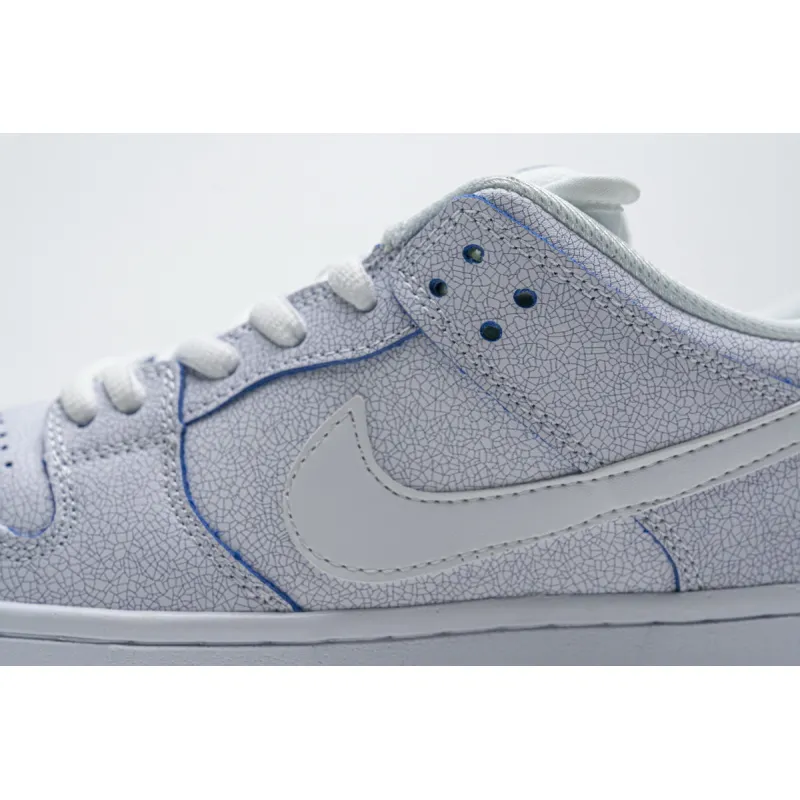 Nike SB Dunk Low Premium White Game Royal CJ6884-100