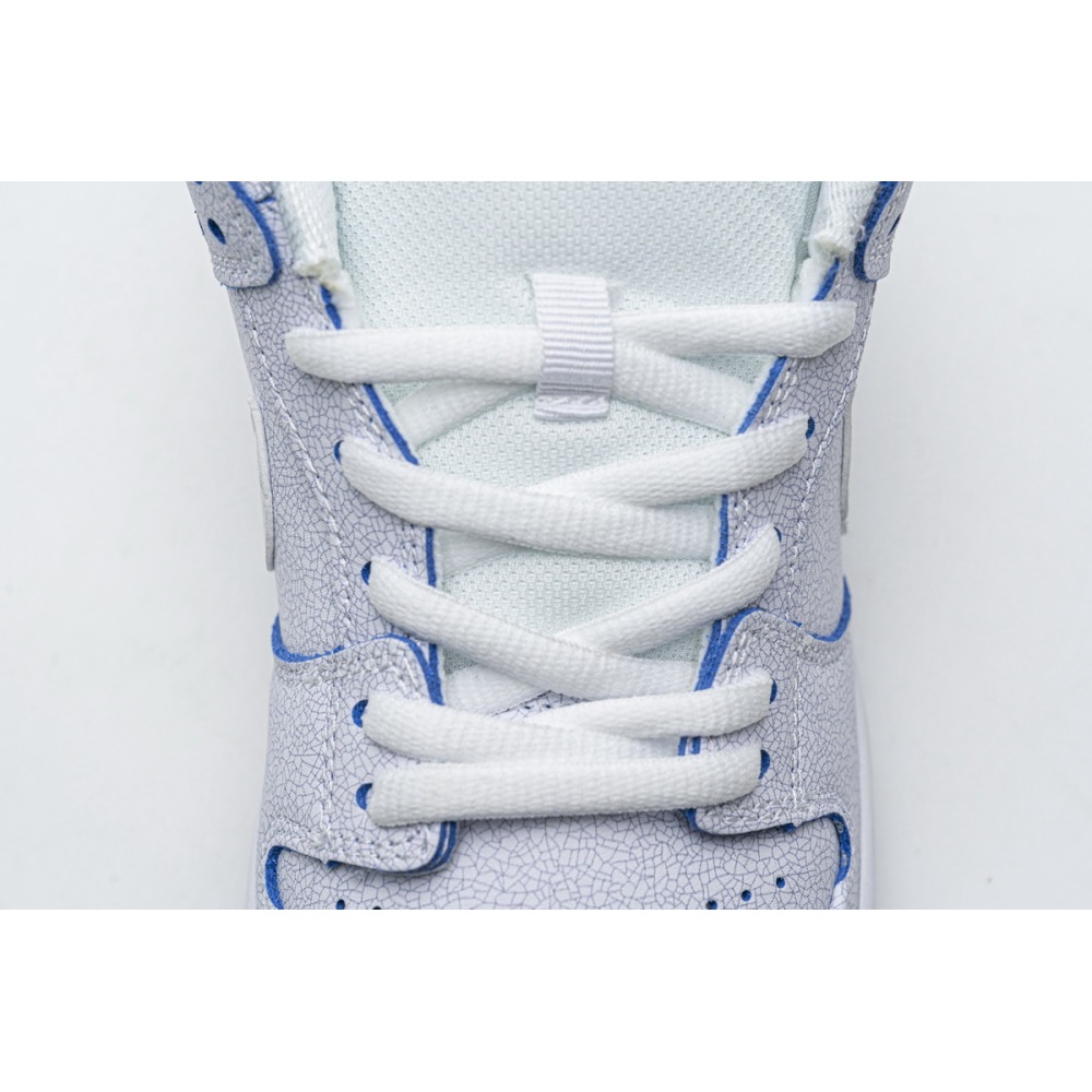 Nike SB Dunk Low Premium White Game Royal CJ6884-100