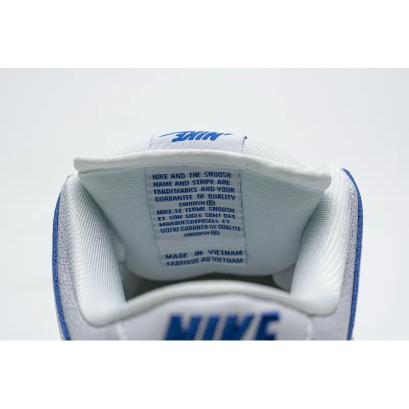 Nike SB Dunk Low Premium White Game Royal CJ6884-100