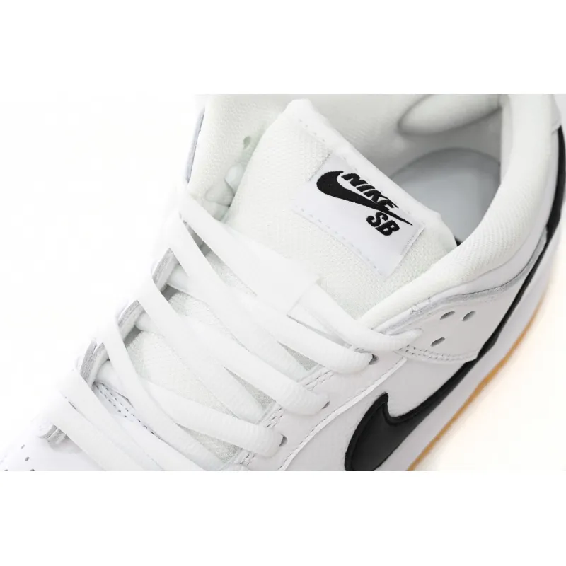 Nike SB Dunk Low Orange Label White Black (2019)  CD2563-100