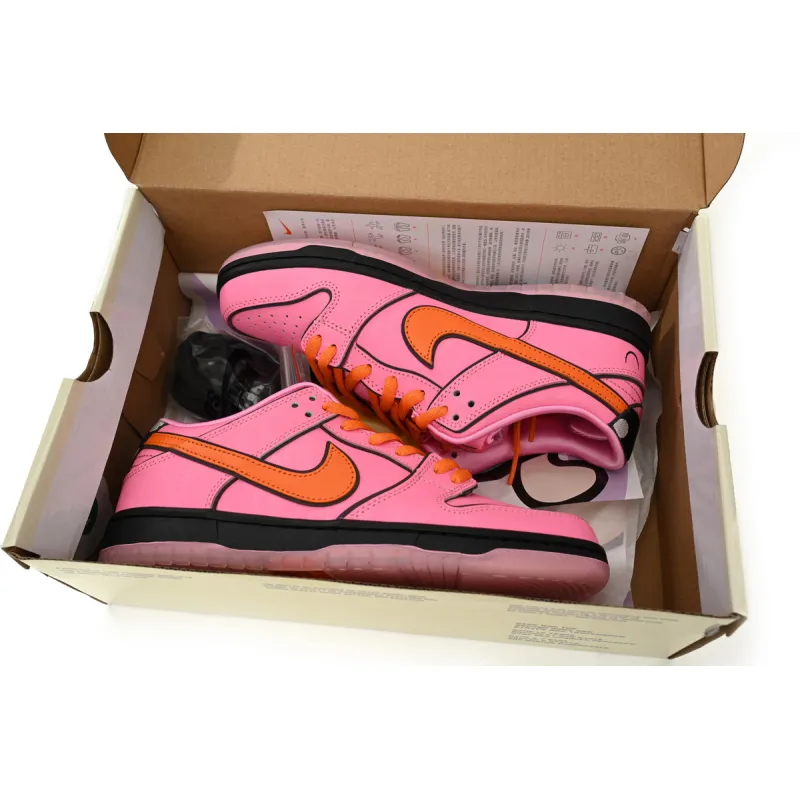 Nike SB Dunk Low The Powerpuff Girls Blossom  FD2631-600