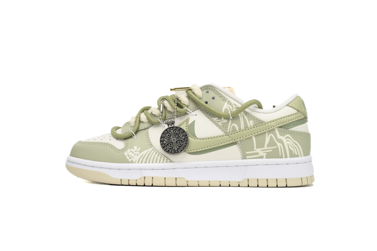  Nike Dunk Low Gongting Longjing Tea DV0831-003 