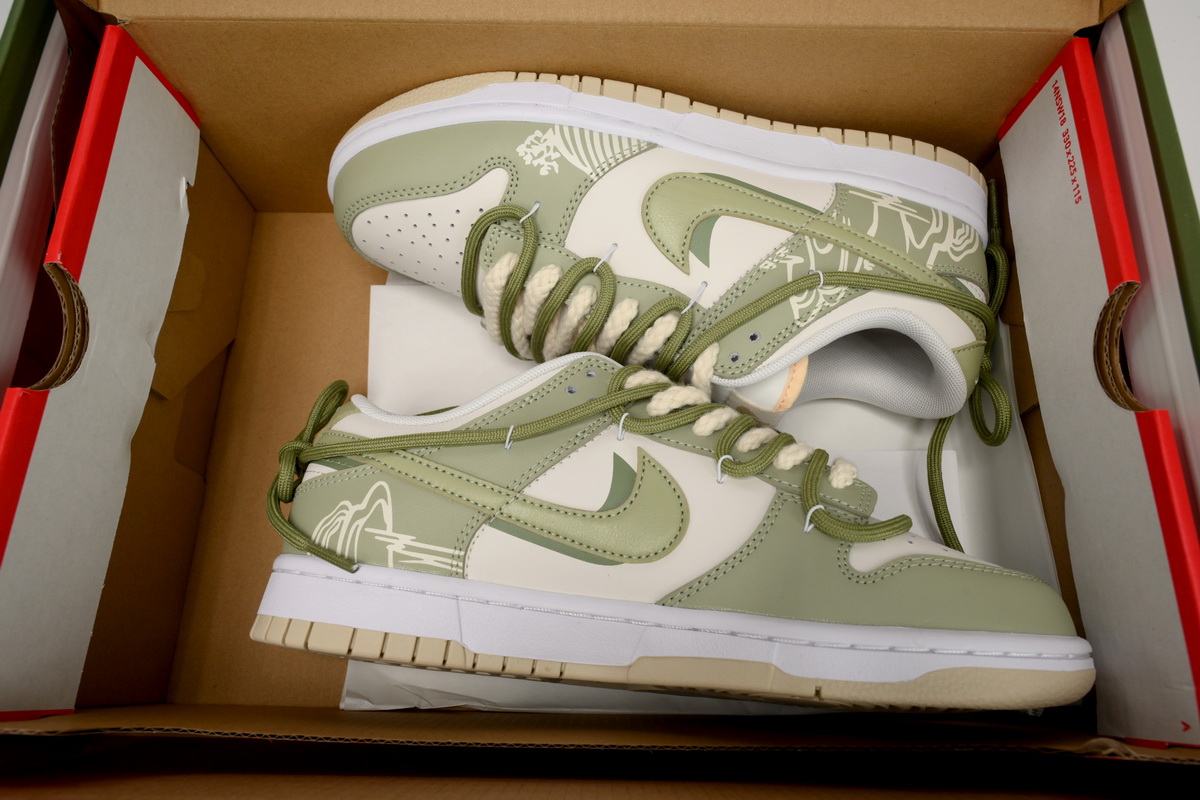  Nike Dunk Low Gongting Longjing Tea DV0831-003 