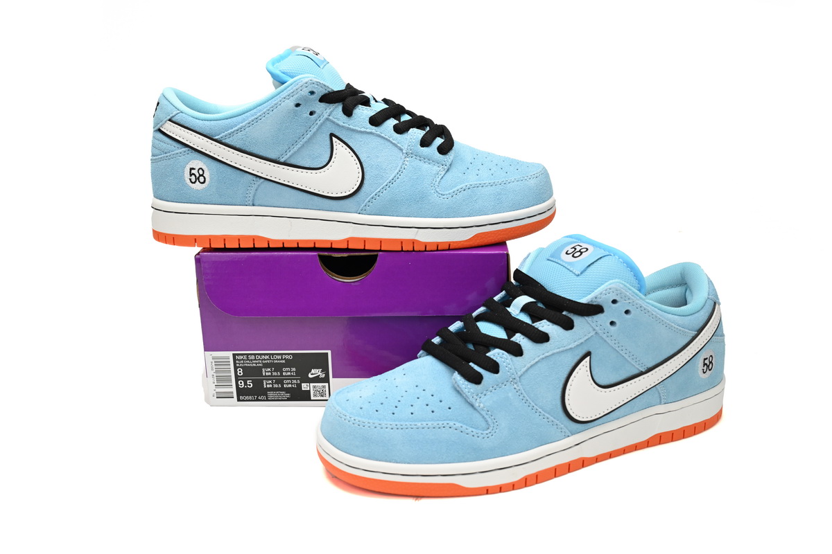  Nike SB Dunk Low Pro "Club 58 Gulf"  BQ6817-401