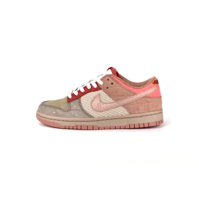CLOT x Nike Dunk Low Brown Blue Gray  FN0316-999  01