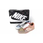 CLOT x Nike Dunk Low Brown Blue Gray  FN0316-999 