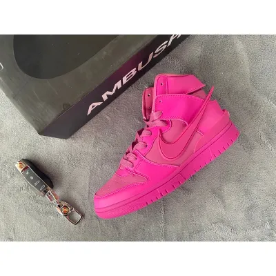 Nike Dunk High AMBUSH Active Fuchsia CU7544-600 01