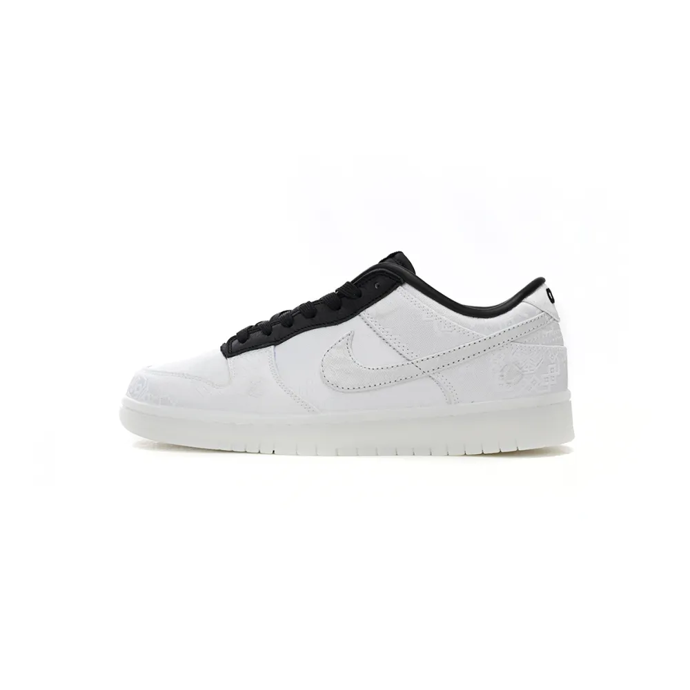 Nike Dunk Low CLOT Fragment White  FN0315-110 