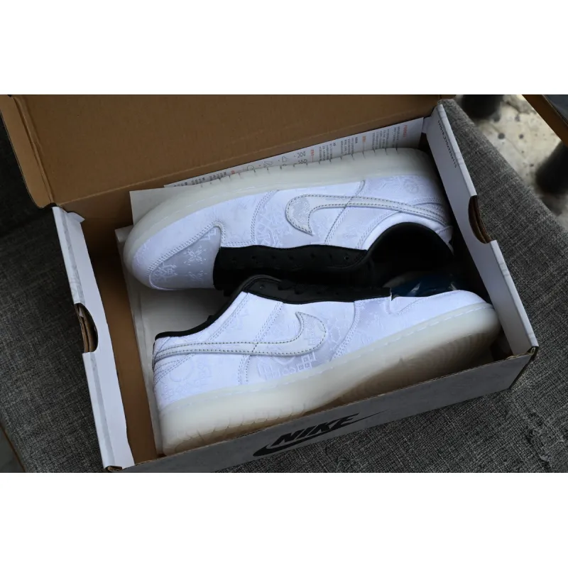Nike Dunk Low CLOT Fragment White  FN0315-110 