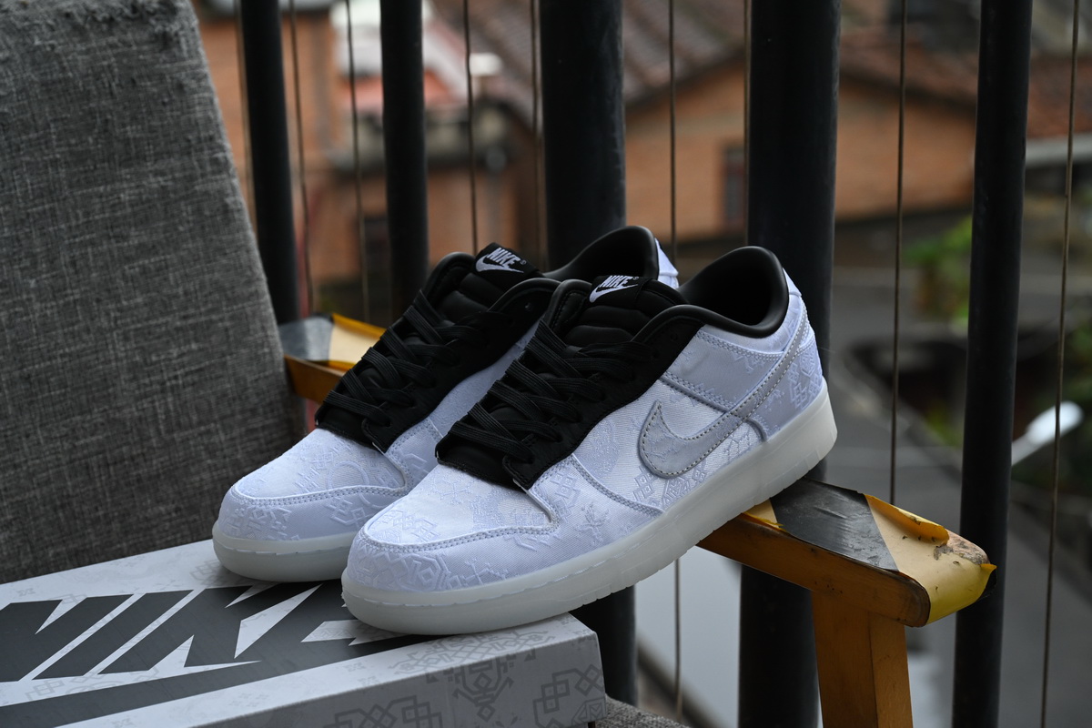 Nike Dunk Low CLOT Fragment White FN0315-110