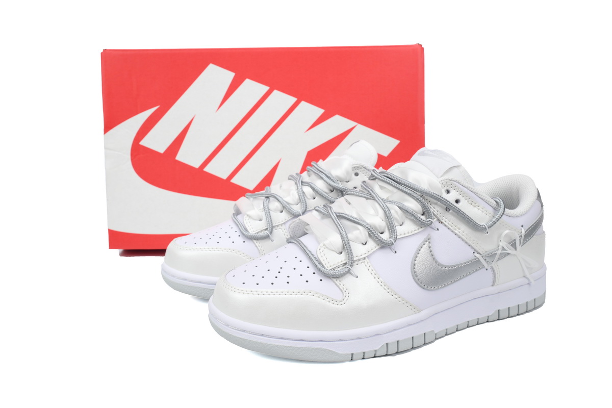 Nike Dunk Low Light Silver Ballet  DH9765-102 