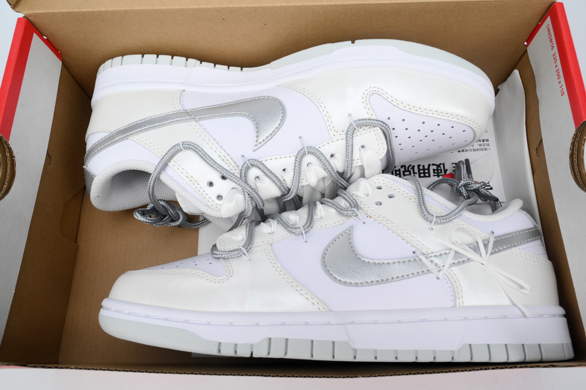 Nike Dunk Low Light Silver Ballet  DH9765-102 
