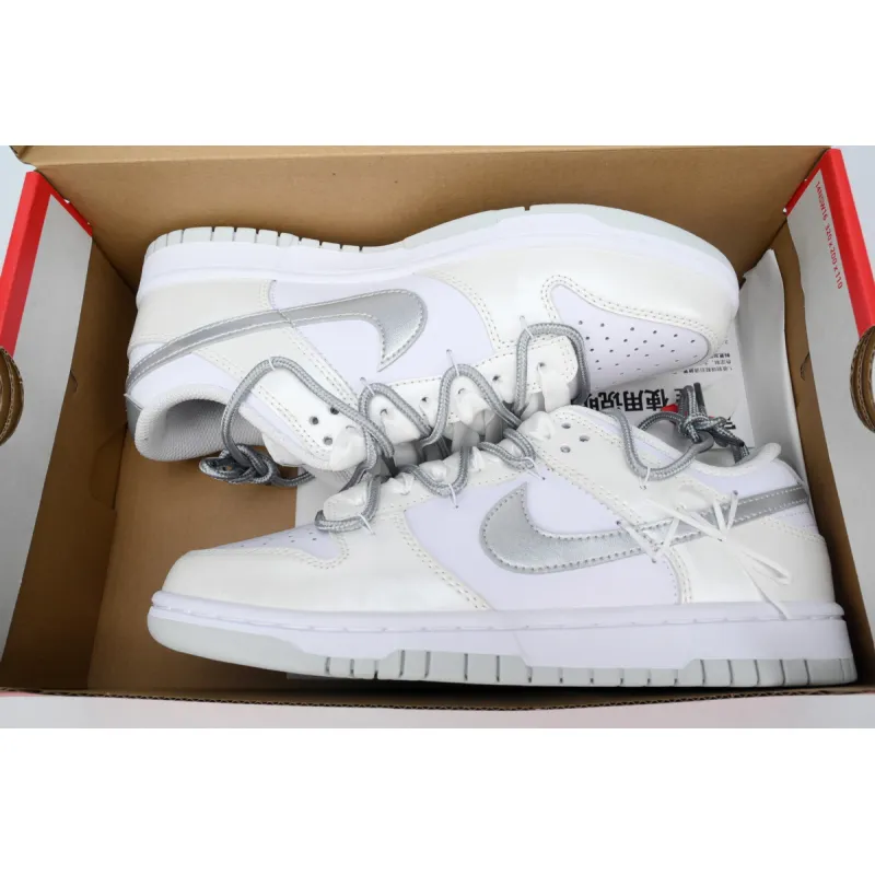 Nike Dunk Low Light Silver Ballet  DH9765-102 