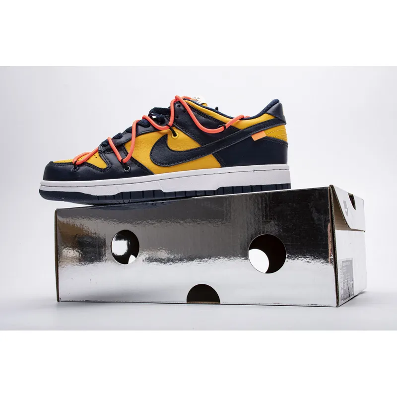 Nike Dunk Low Off-White University Gold  CT0856-700 