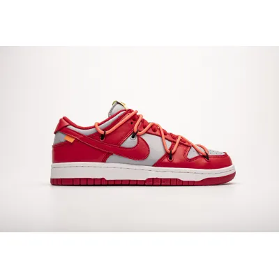 Nike Dunk Low Off-White University Red CT0856-600  02