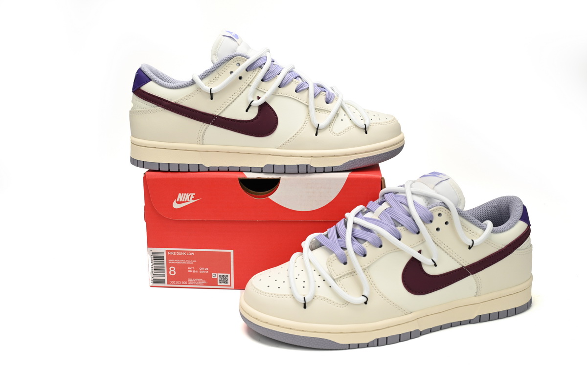 Nike Dunk Low Raspberry White Delicate  DD1503-500