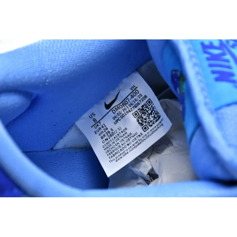 Nike SB Dunk Low Blue Raspberry  DM0807-400