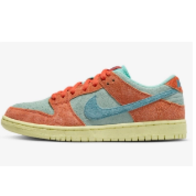 Nike SB Dunk Low Orange Emerald Rise  DV5429-800  01