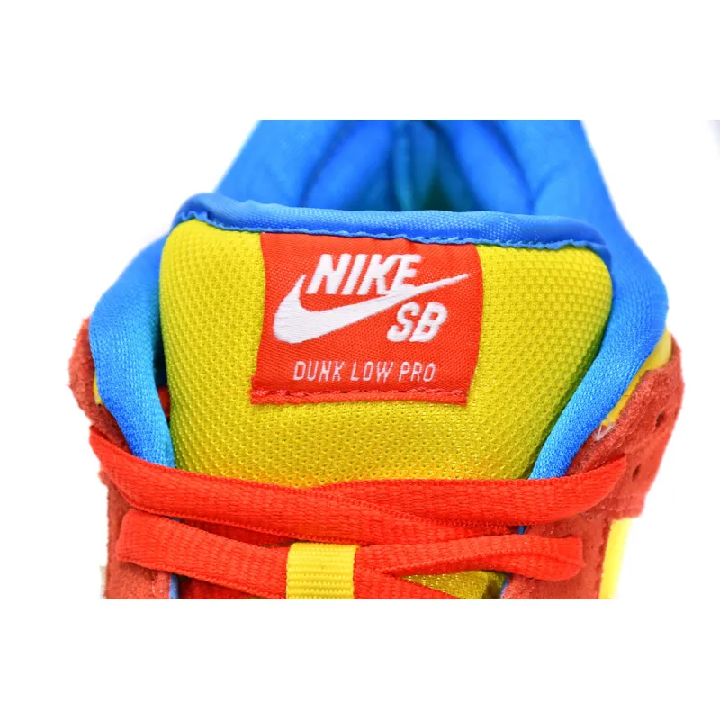 Nike SB Dunk Low Pro Bart Simpson  BQ6817-602 