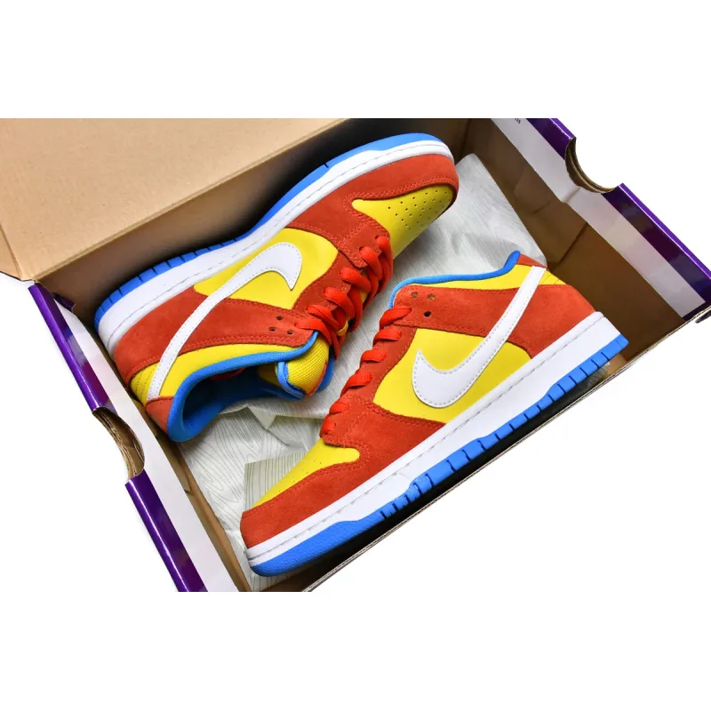 Nike SB Dunk Low Pro Bart Simpson  BQ6817-602 