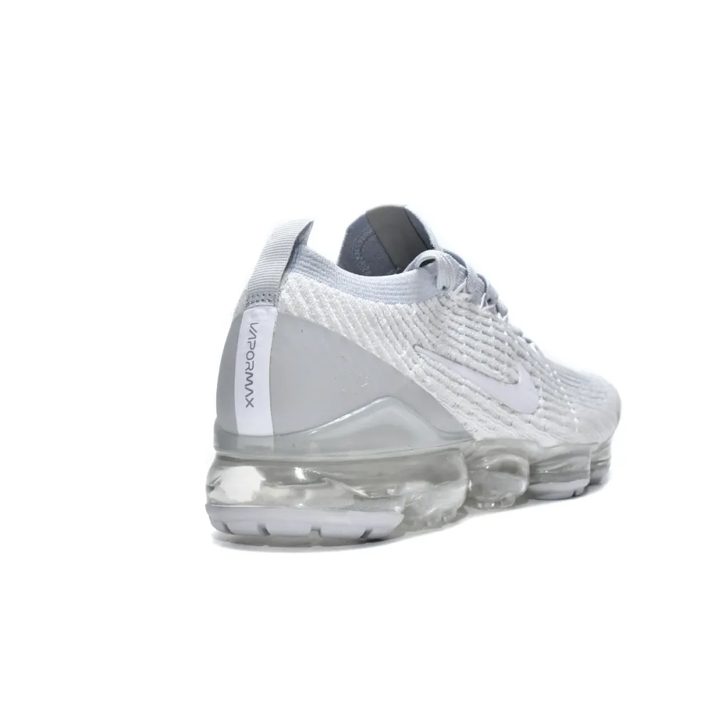 Nike Air VaporMax Flyknit 3 White Pure Platinum  AJ6900-102 